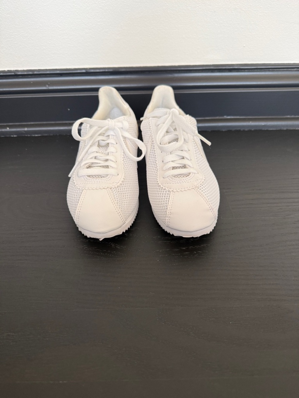 Nike White Low-Top Mesh daybreak Sneakers - Picture 3 of 8